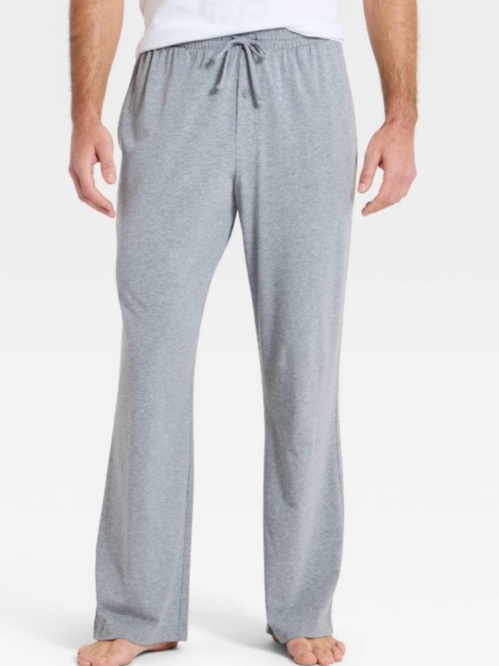 Goodfellow & Co Men's Light Gray Drawstring Pajama Pants